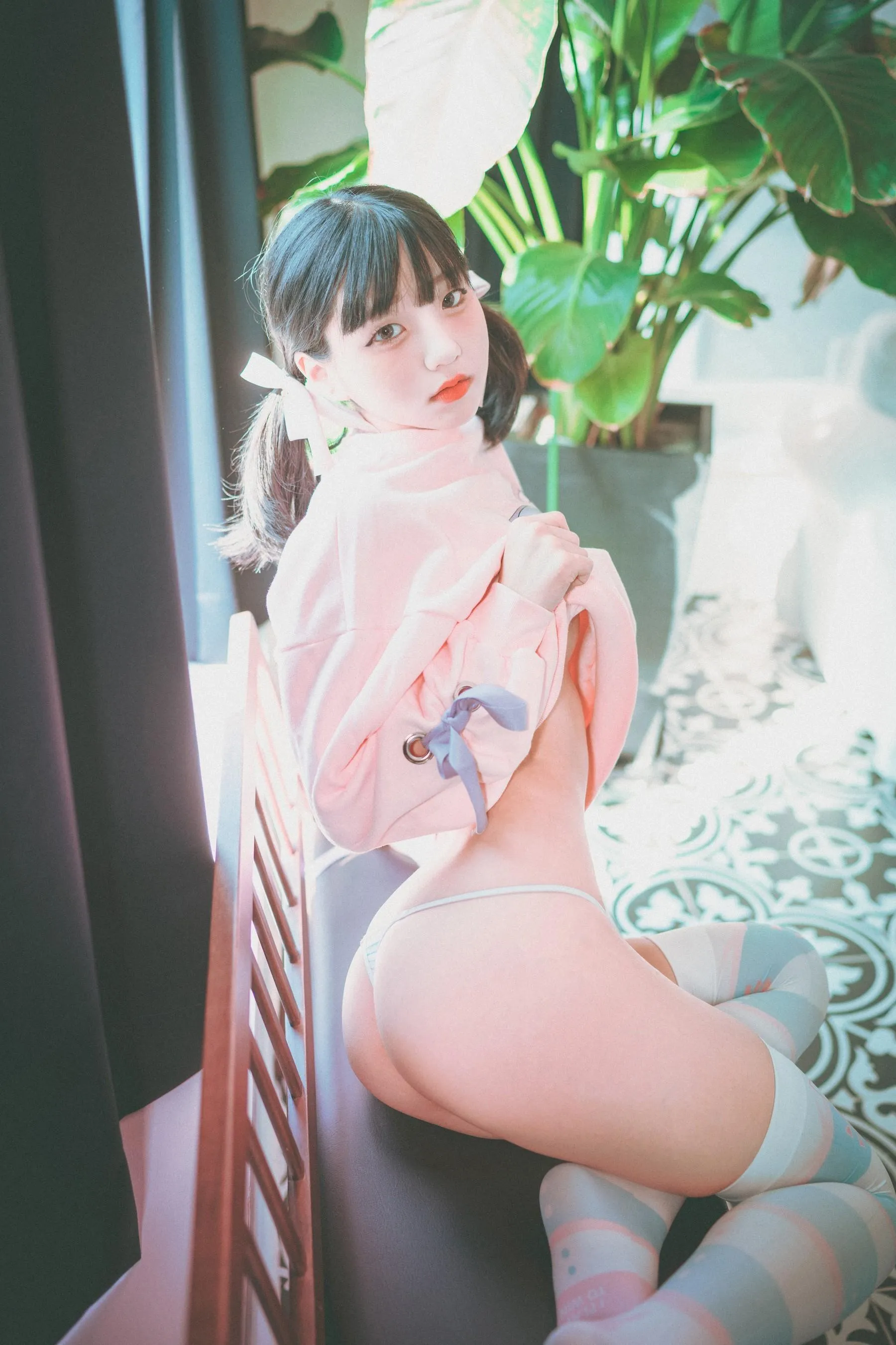 Jenny 정제니 – NO.24 [DJAWA] Lovely Pink [34P]插图1
